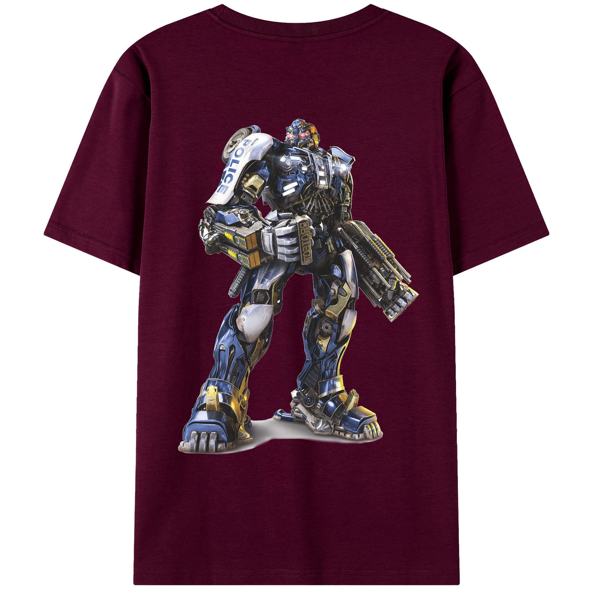 （画像用） Transformers トランスフォーマー レディース半袖Tシャツ(バックプリント)